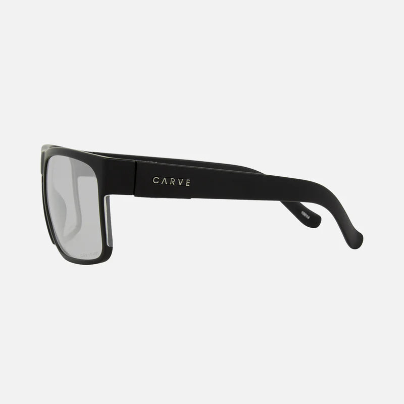 CARVE VENDETTA - SAFETY MATT BLACK FRAME - PHOTOCHROMATIC GREY CLEAR LENS