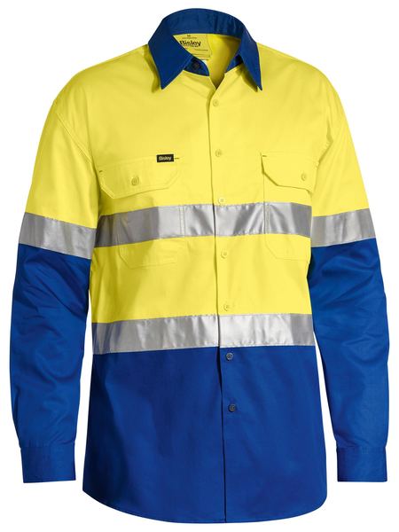 BISLEY TAPED HI VIS COOL LIGHTWEIGHT SHIRT