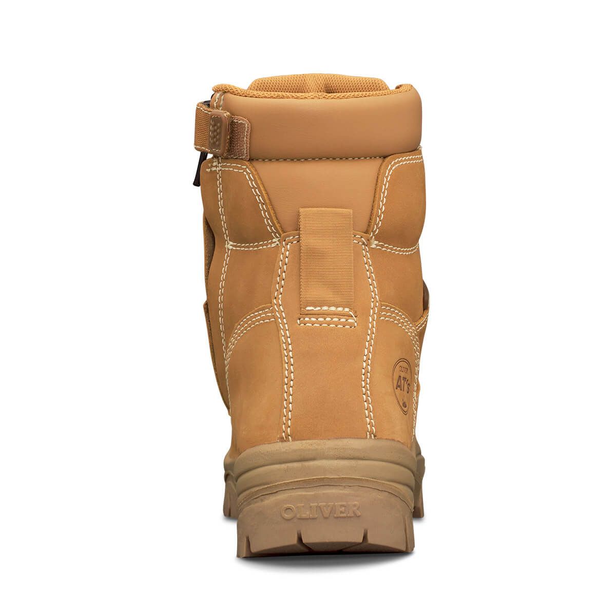 OLIVER 150MM WHEAT ZIP SIDED BOOT