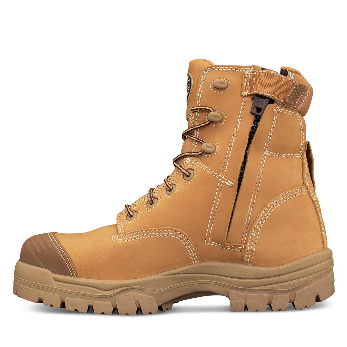 OLIVER 150MM WHEAT ZIP SIDED BOOT