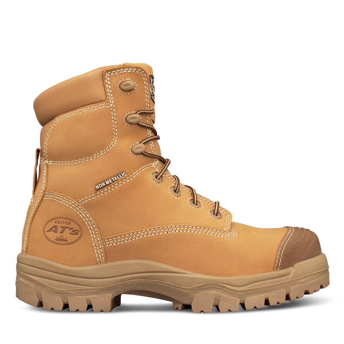 OLIVER 150MM WHEAT ZIP SIDED BOOT