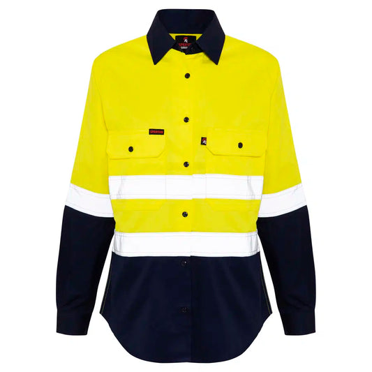 SPARTAN LADIES COTTON DRILL TAPED SHIRT