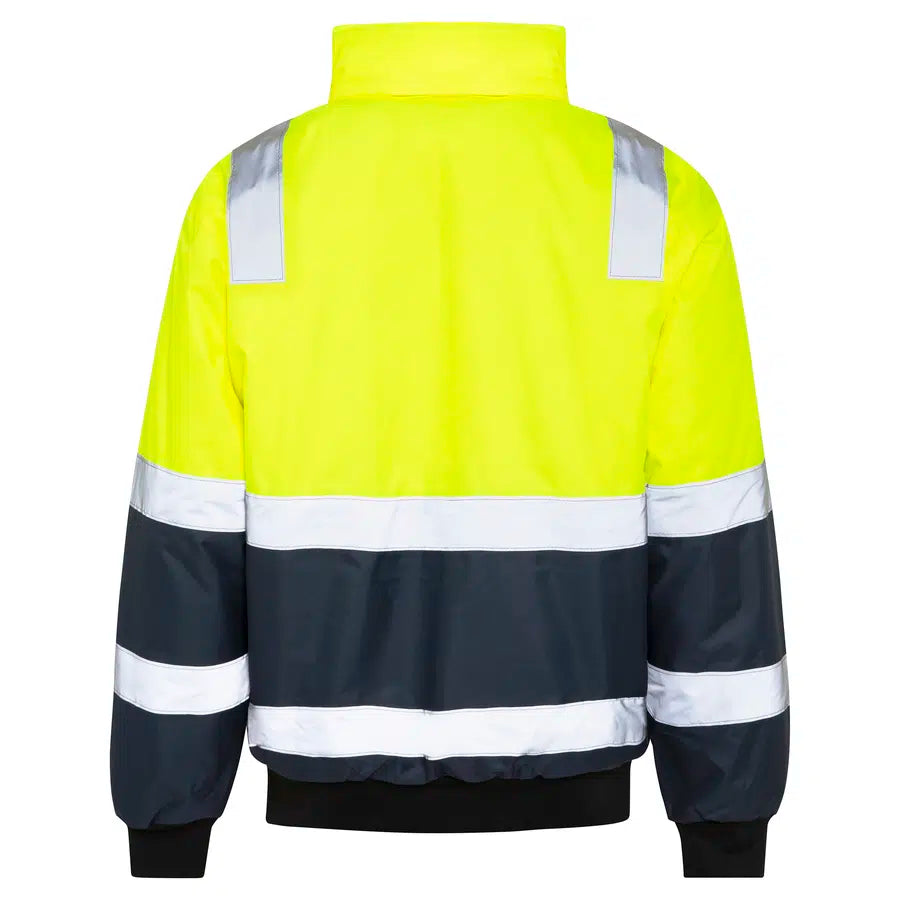 SPARTAN TAPED WATERPROOF HI VIS BOMBER JACKET