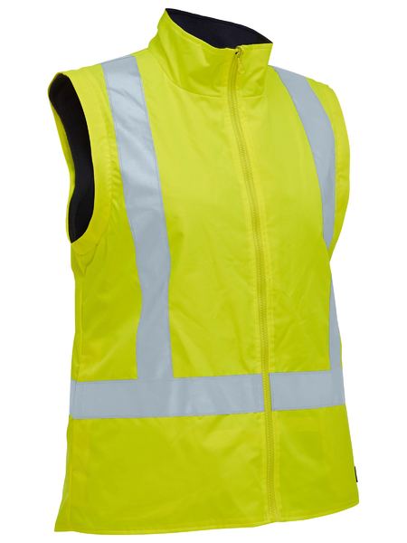 BISLEY LADIES TAPED HI VIS 5 IN 1 RAIN JACKET