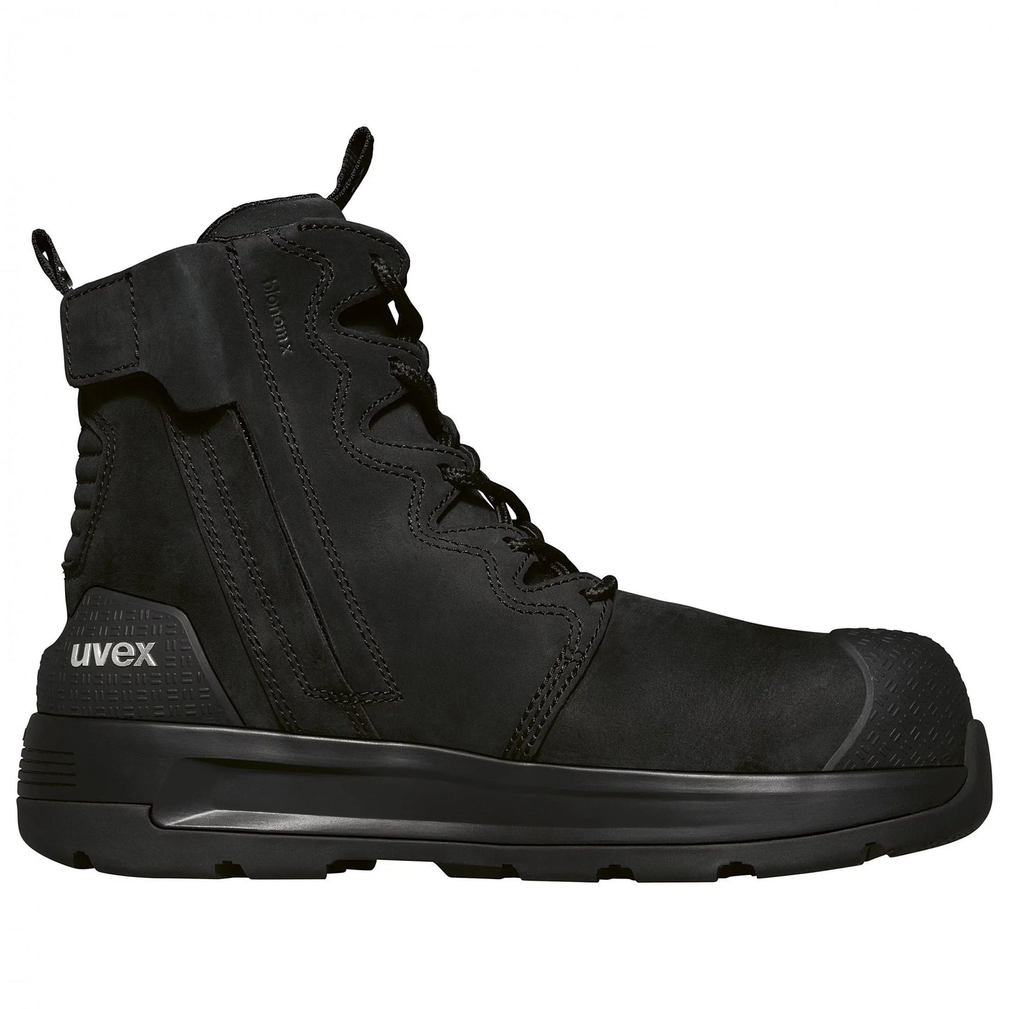 UVEX 3 X-FLOW P ZIP PENETRATION RESISTANT WORK BOOTS - STANDARD WIDTH
