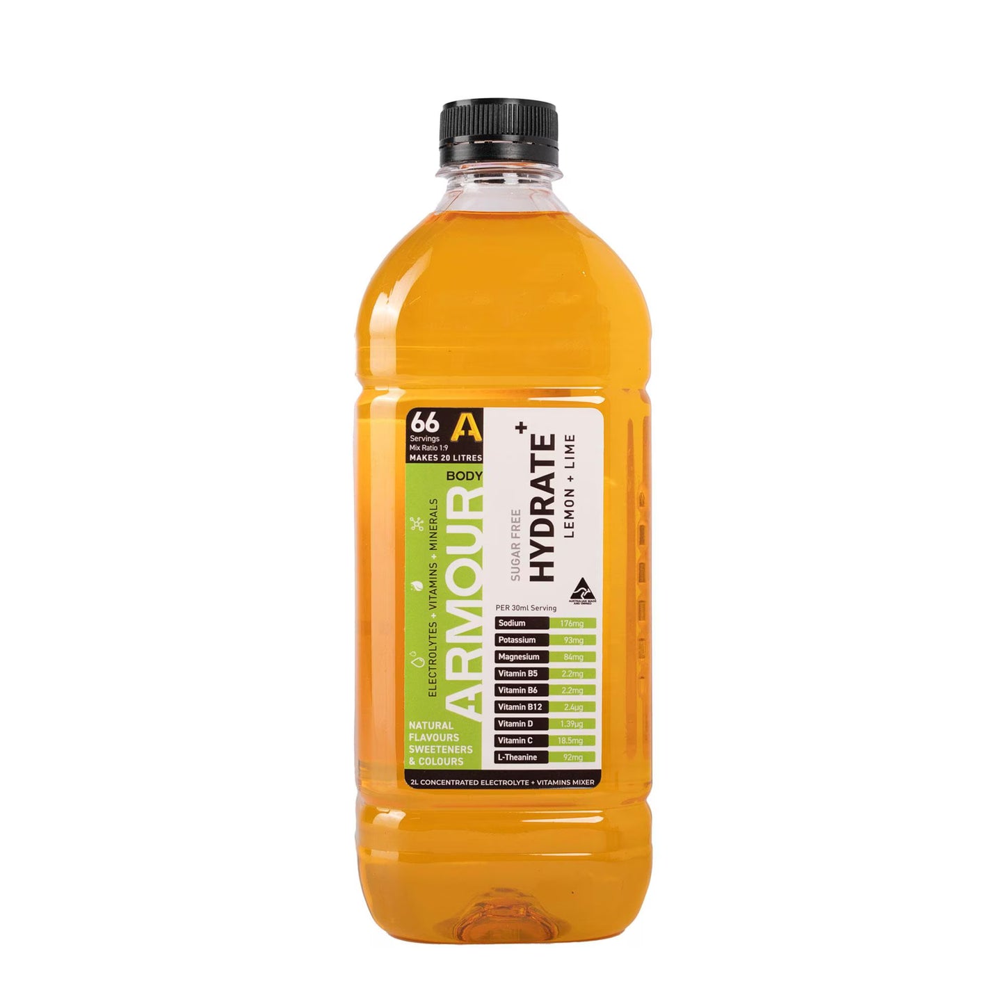 BODY ARMOUR HYDRATE+ HYPOTONIC 2L CONCENTRATE
