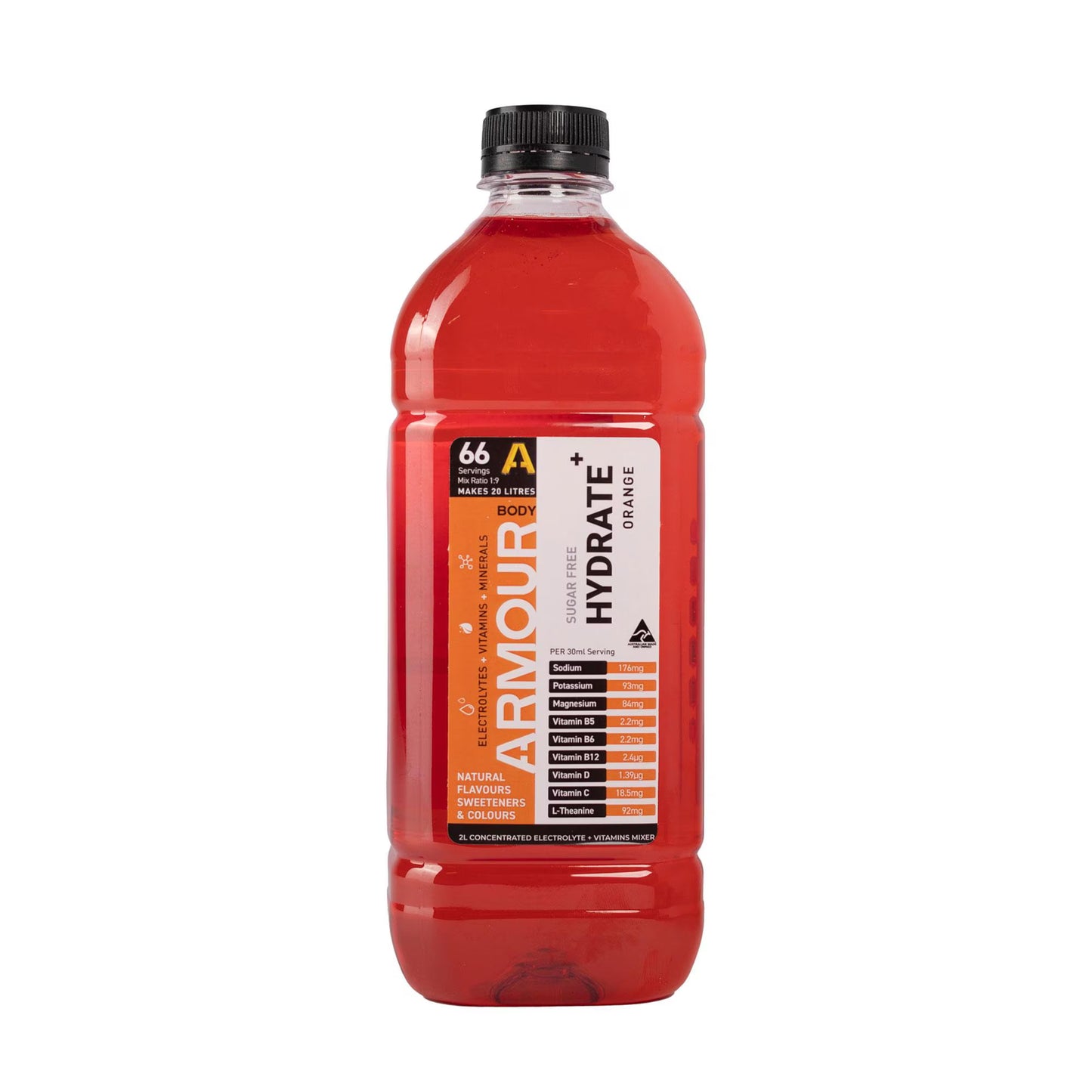 BODY ARMOUR HYDRATE+ HYPOTONIC 2L CONCENTRATE