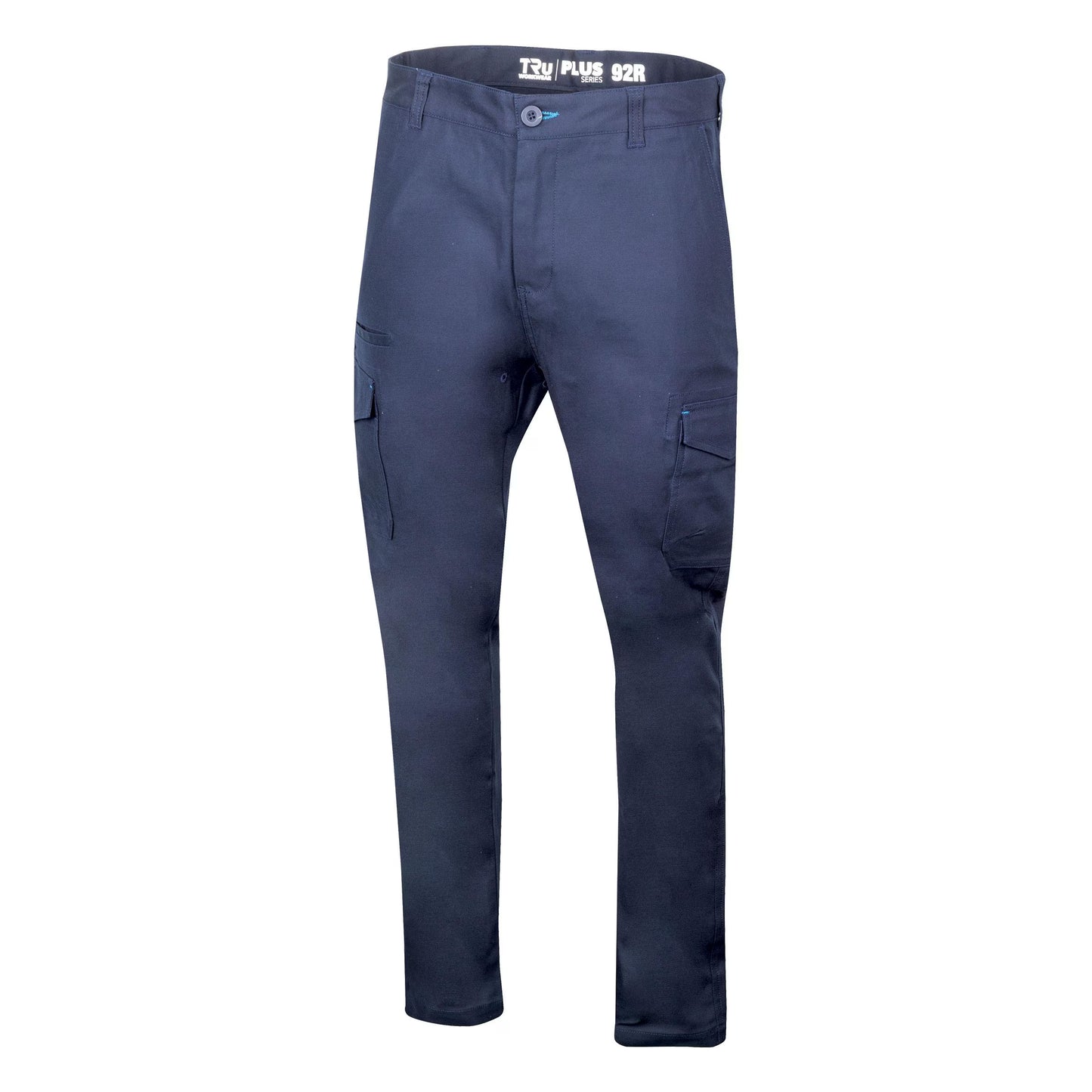 TRU WORKWEAR MIDWEIGHT COTTON STRETCH CARGO TROUSERS