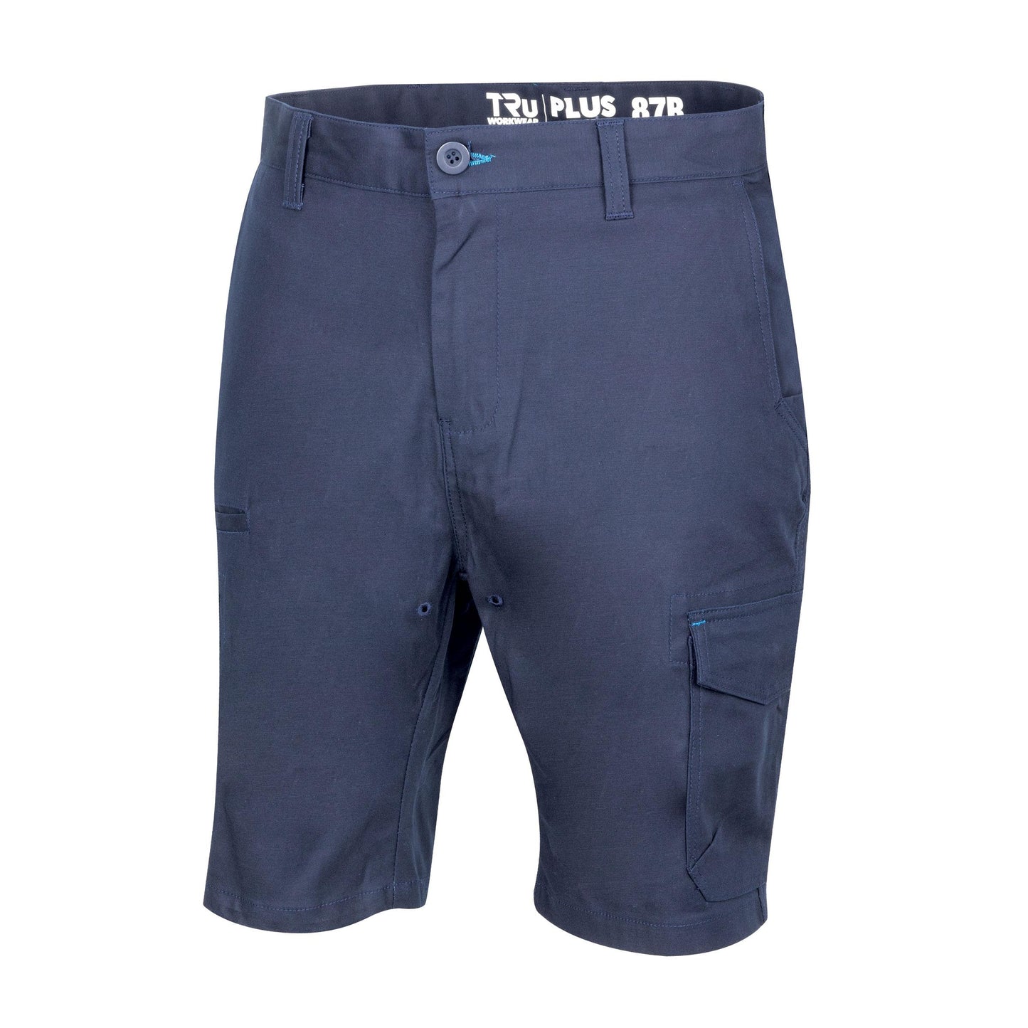 TRU WORKWEAR MIDWEIGHT COTTON STRETCH CARGO SHORTS