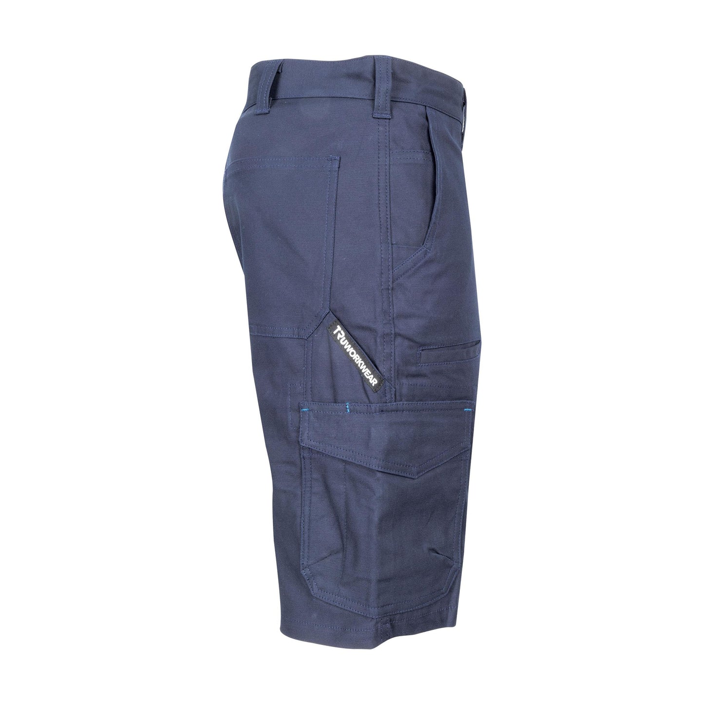 TRU WORKWEAR MIDWEIGHT COTTON STRETCH CARGO SHORTS