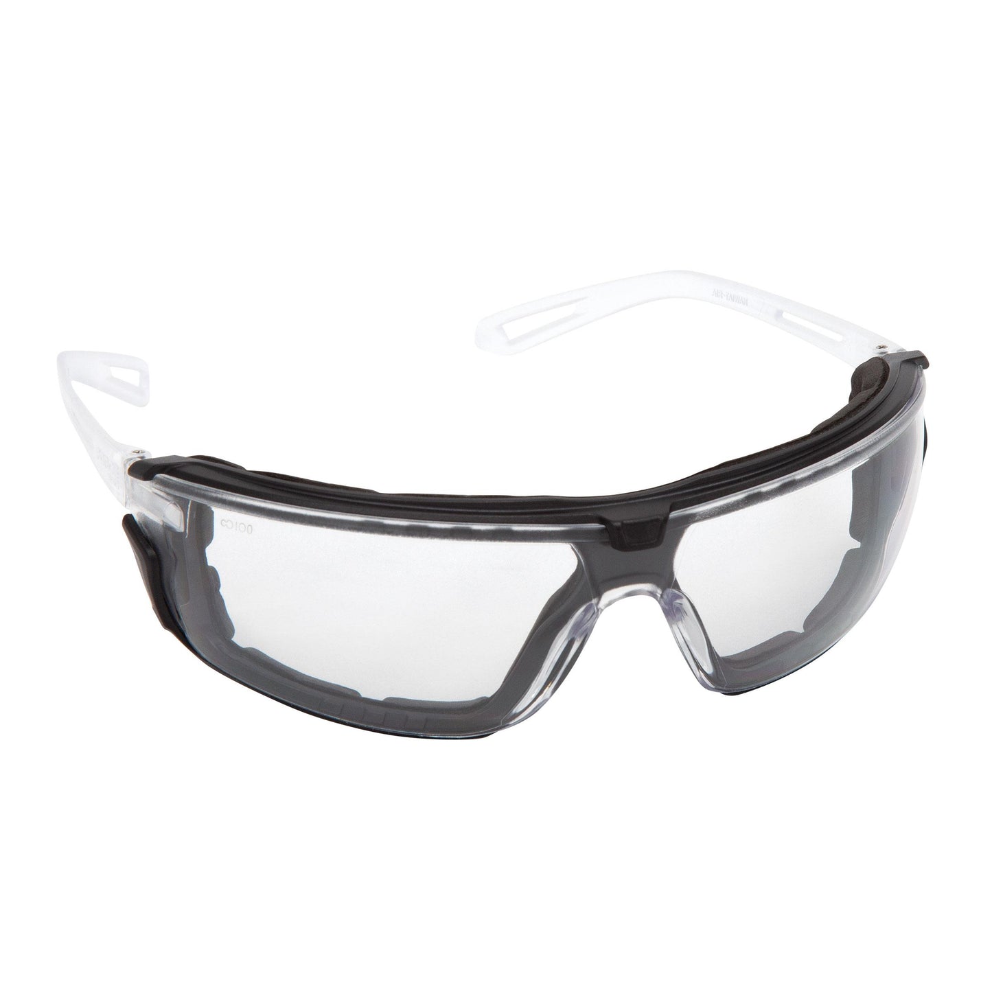 FORCE 360 AIR-G FOAM BACK SAFETY GLASSES - CLEAR