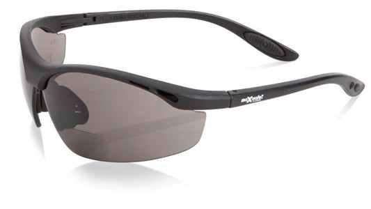 MAXISAFE BIFOCAL SAFETY GLASSES - SMOKE LENS