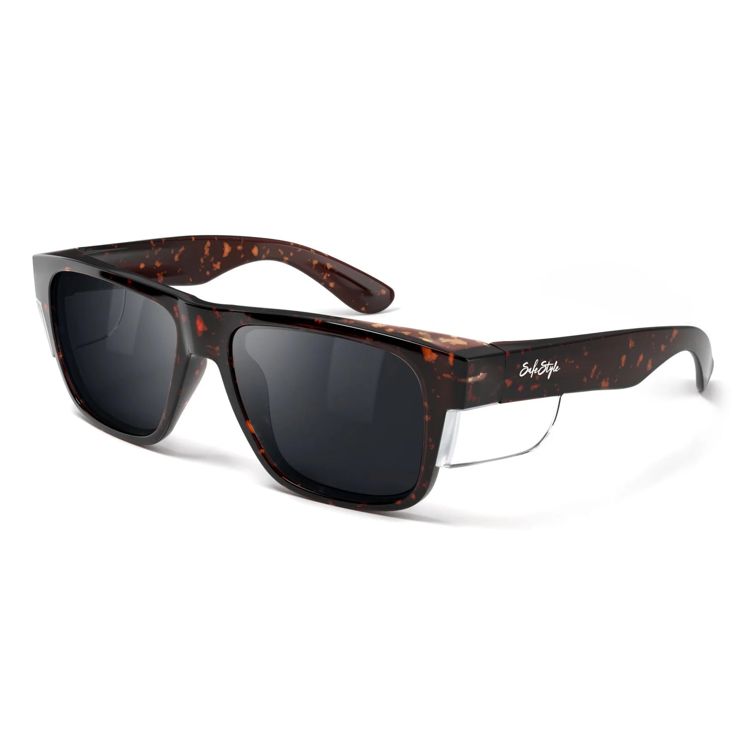 SAFESTYLE FUSIONS BROWN TORT FRAME POLARISED LENS