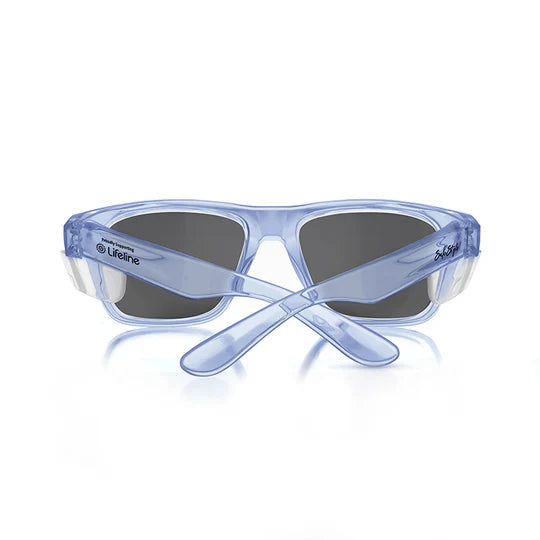 SAFESTYLE FUSIONS BLUE FRAME UV400 POLARISED LENS