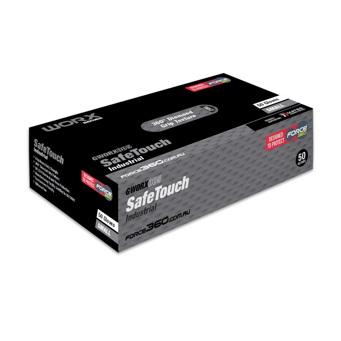 FORCE 360 SAFETOUCH DISPOSABLE NITRILE GLOVE