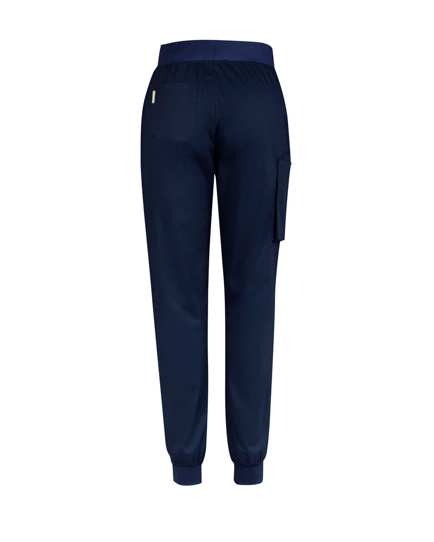 BIZ CARE WOMENS RILEY SLIM LEG JOGGER SCRUB PANT