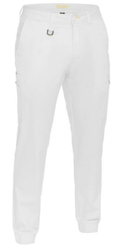 BISLEY STRETCH COTTON DRILL CARGO CUFFED PANTS