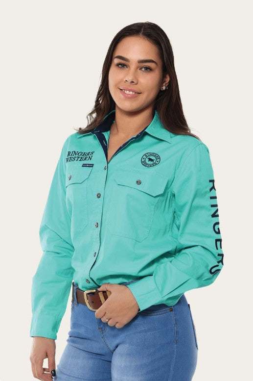 RINGERS WESTERN SIGNATURE JILLAROO WOMENS FULL BUTTON WORK SHIRT