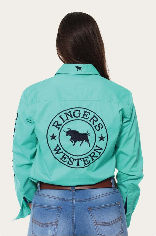 RINGERS WESTERN SIGNATURE JILLAROO WOMENS FULL BUTTON WORK SHIRT