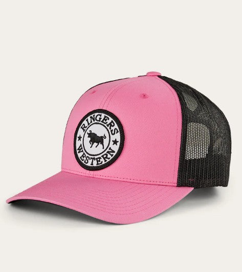 RINGERS TARA PONYTAIL TRUCKER CAP - MELON