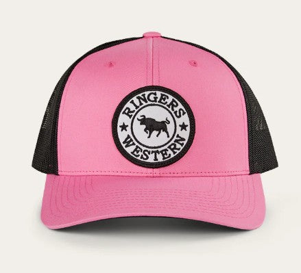 RINGERS TARA PONYTAIL TRUCKER CAP - MELON