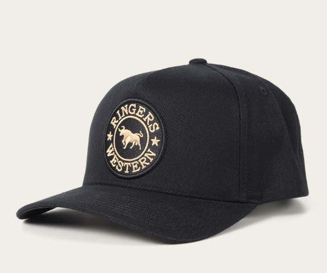 RINGERS WESTERN GROVER BASEBALL CAP BLACK/CLAY