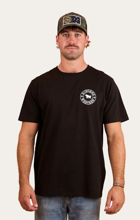 RINGERS WESTERN SIGNATURE BULL MENS LOOSE FIT T-SHIRT