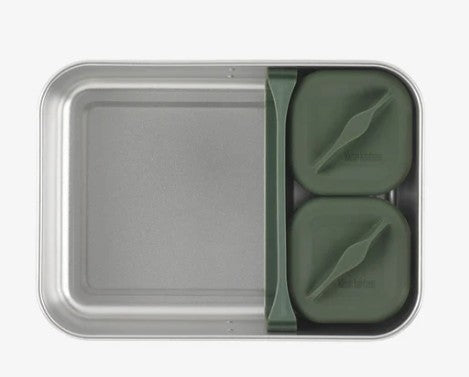 KLEAN KANTEEN 2.8OZ (83ML) RISE FOOD BOX - HALF SNACK
