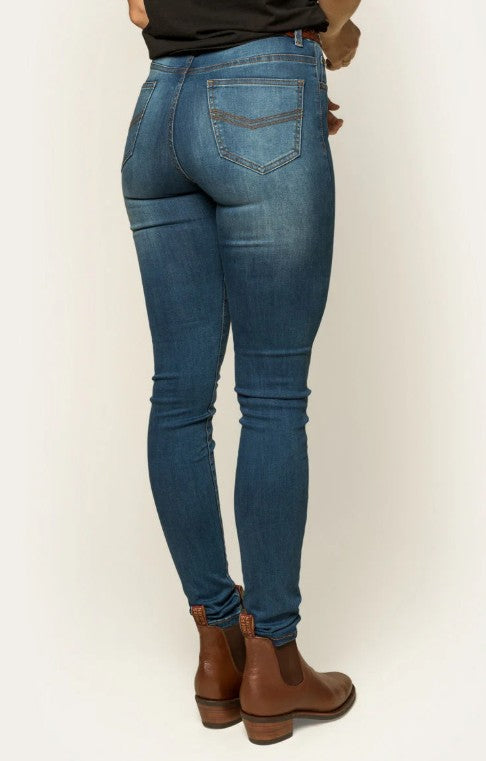 RINGERS WESTERN SAMMY WOMENS HIGH RISE SKINNY JEANS