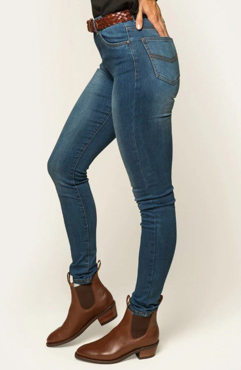 RINGERS WESTERN SAMMY WOMENS HIGH RISE SKINNY JEANS