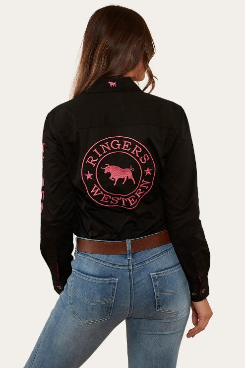 RINGERS WESTERN SIGNATURE JILLAROO WOMENS FULL BUTTON WORK SHIRT