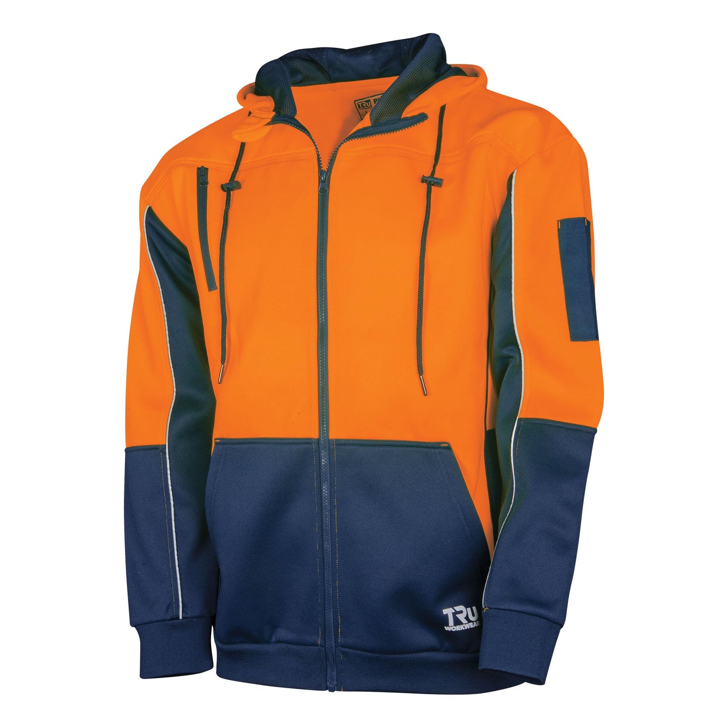 TRU WORKWEAR TWO-TONE FLEECE HOODIE