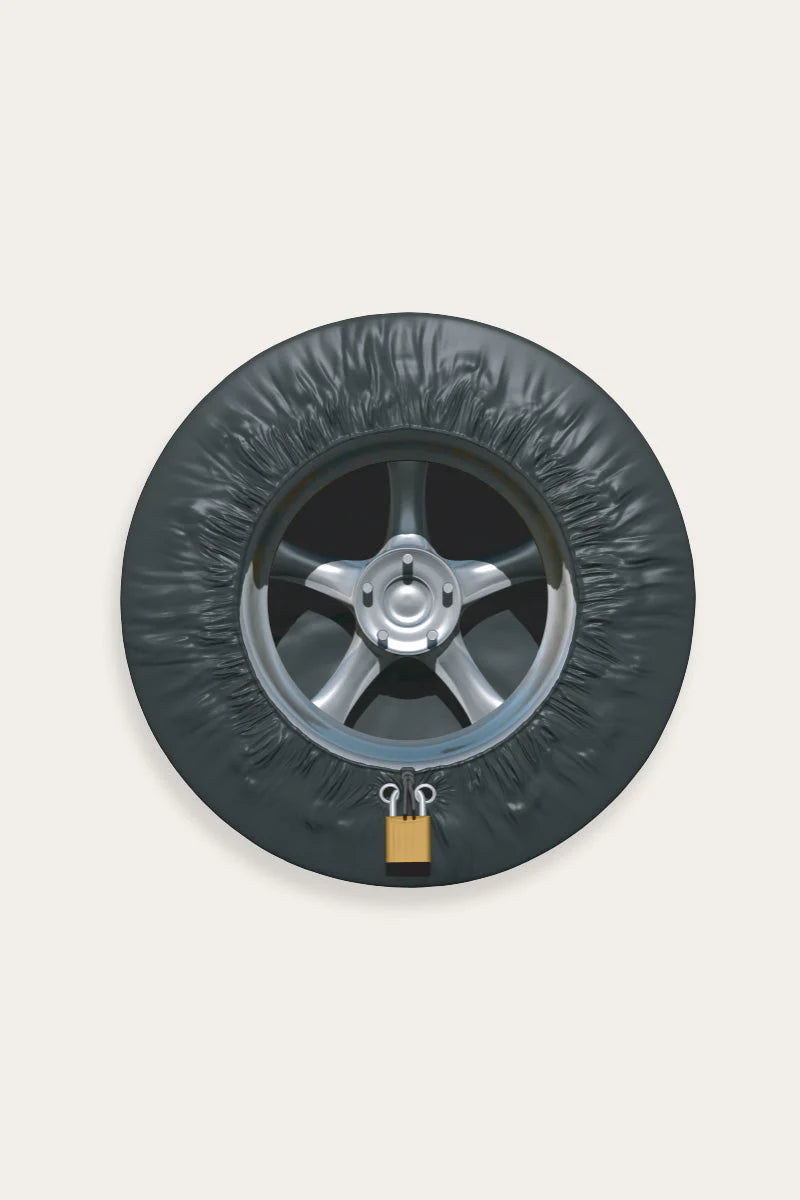 RINGERS WESTERN ‘CAMDEN’ 4WD SPARE WHEEL COVER BLACK