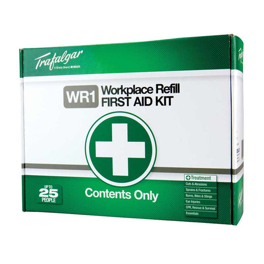 TRAFALGAR WORKPLACE FIRST AID KITS - REFILL (CONTENTS ONLY)