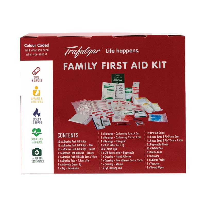TRAFALGAR FAMILY FIRST AID KIT