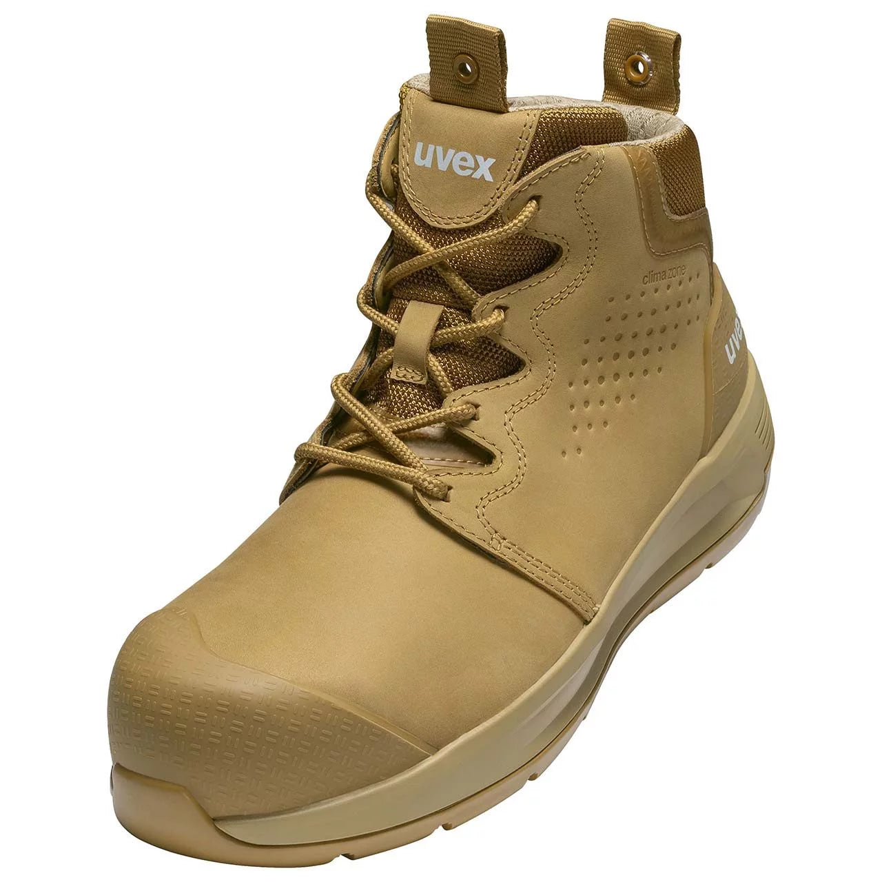 UVEX 2 X-FLOW ZIP SIDE WORK BOOT - EXTRA WIDE WIDTH