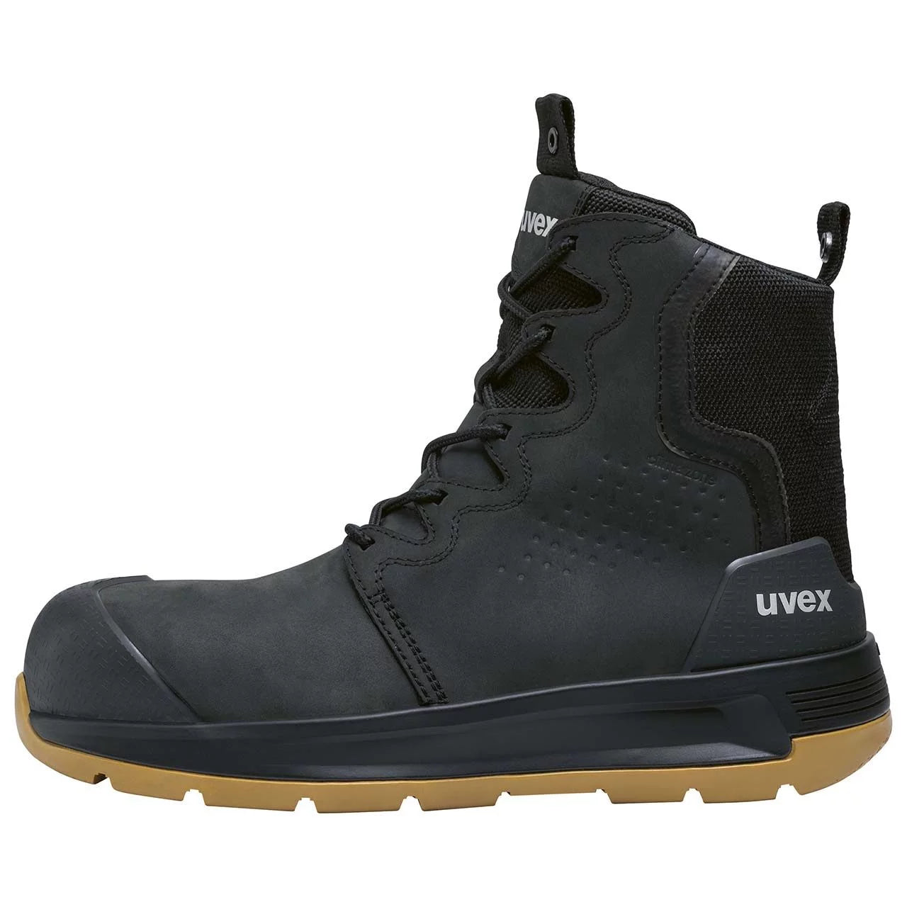 UVEX 3 X-FLOW ZIP SIDE WORK BOOT