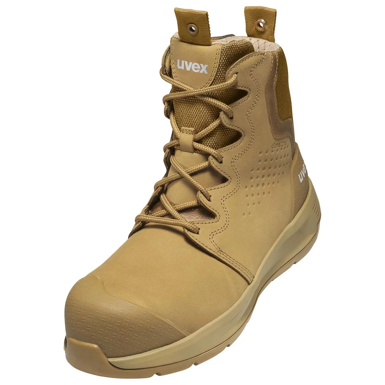 UVEX 3 X-FLOW ZIP SIDE WORK BOOT - STANDARD WIDTH
