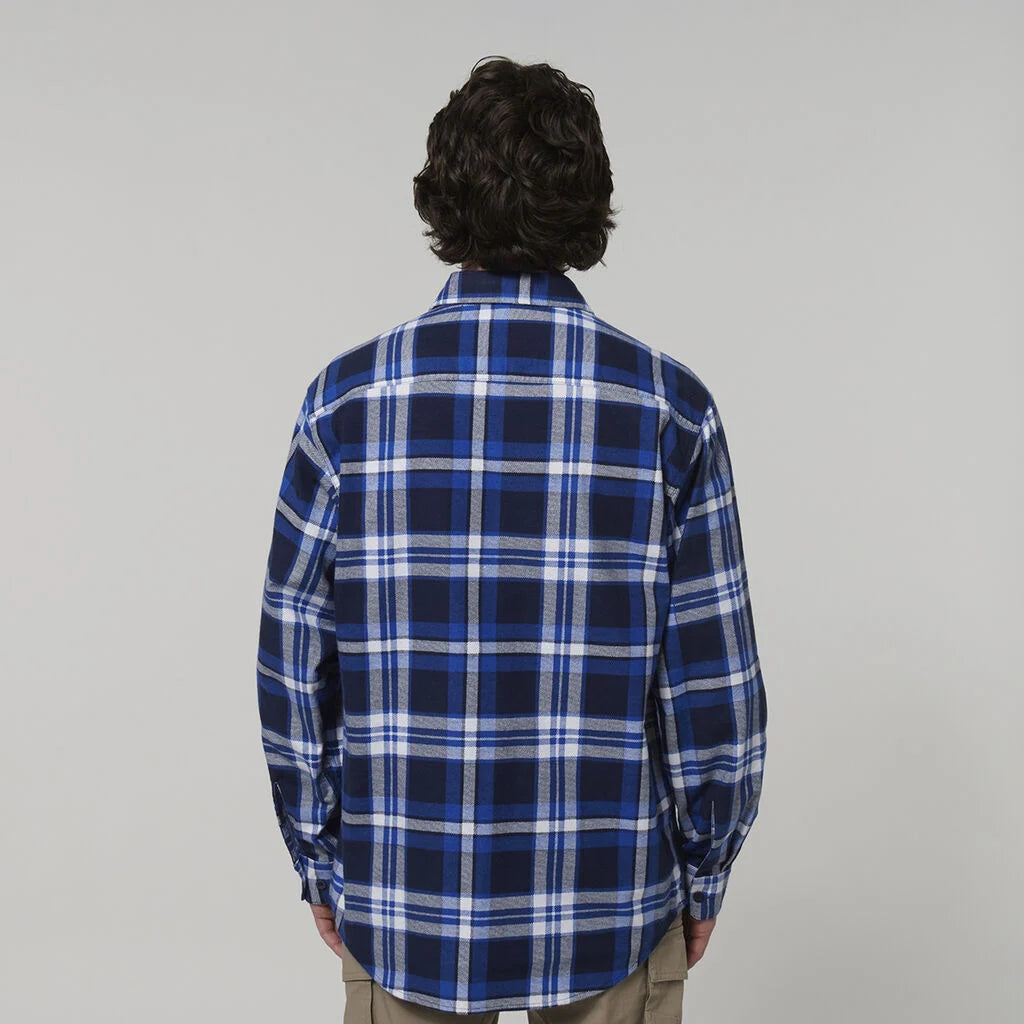 HARD YAKKA LONG SLEEVE CHECK FLANNEL