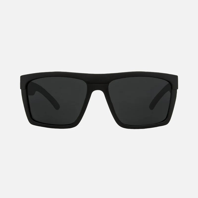 CARVE VOLLEY - SAFETY MATT BLACK FRAME - GREY POLARIZED LENS