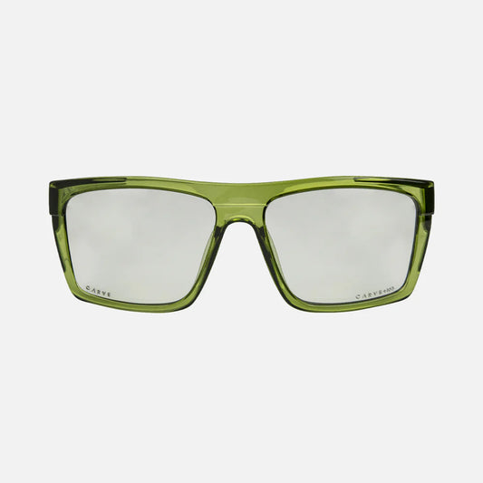 CARVE VOLLEY - SAFETY CRYSTAL GREEN FRAME - GREY CLEAR PHOTOCHROMATIC LENS