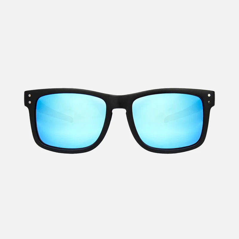 CARVE SMOKO - SAFETY MATT BLACK FRAME - GREY POLARIZED BLUE IRIDIUM LENS