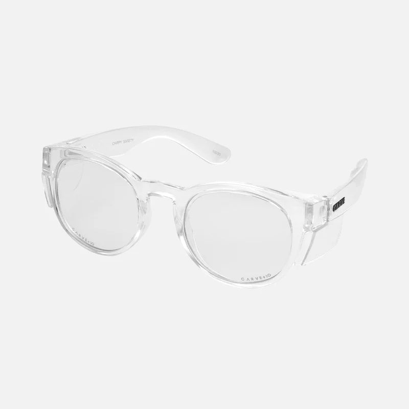 CARVE CHIPPY - SAFETY GLOSS CLEAR FRAME - CLEAR LENS