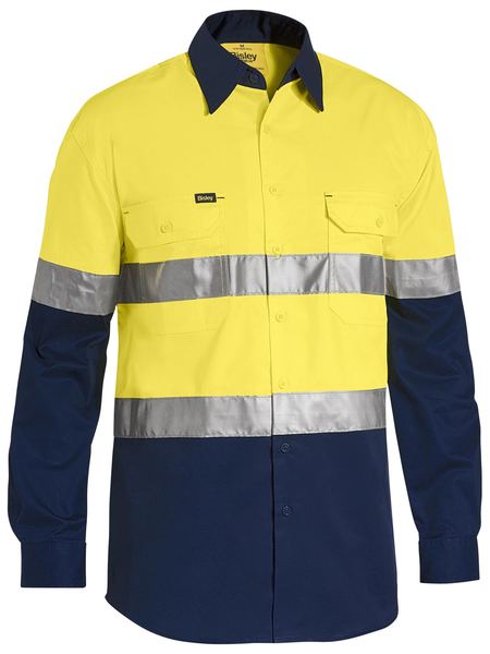 BISLEY TAPED HI VIS COOL LIGHTWEIGHT SHIRT