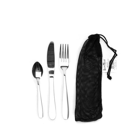RUGGED EXTREME 3 PIECE STAINLESS STEEL CUTLERY