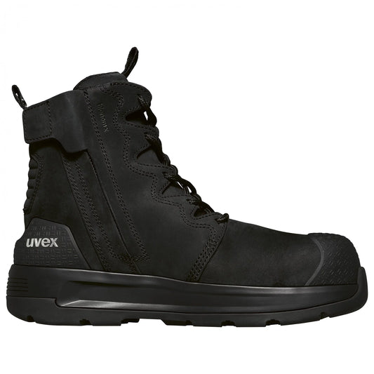 UVEX 3 X-FLOW P ZIP PENETRATION RESISTANT WORK BOOTS - STANDARD WIDTH