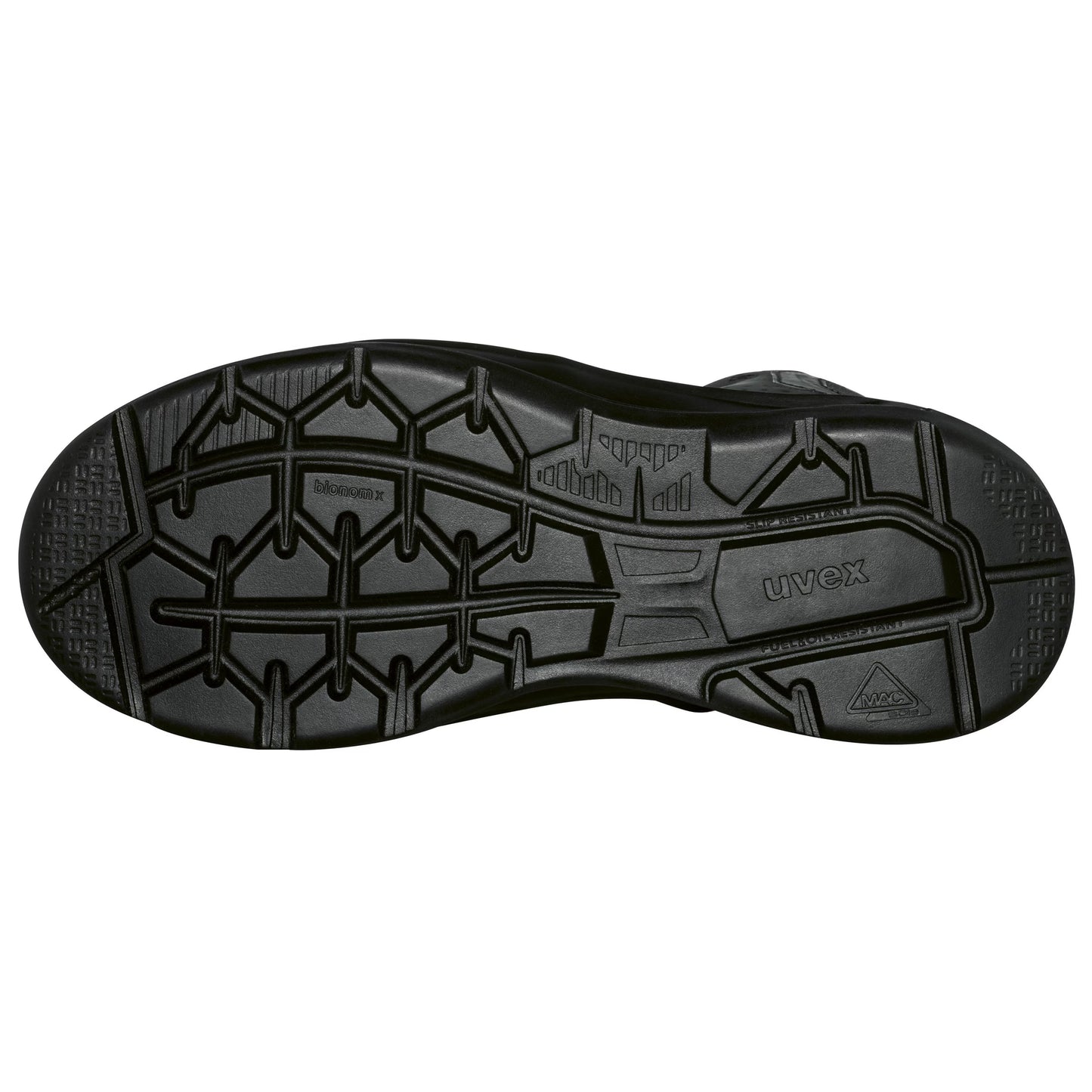 UVEX 3 X-FLOW WOMENS ZIP NARROW WORK BOOT - BLACK