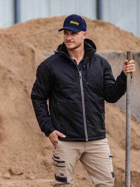 BISLEY HEATED JACKET WITH HOOD