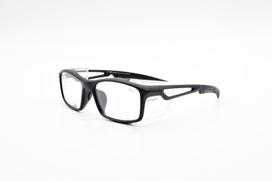 EYRES THIRTY 33 CLEAR LENS, MATTE BLACK FRAME