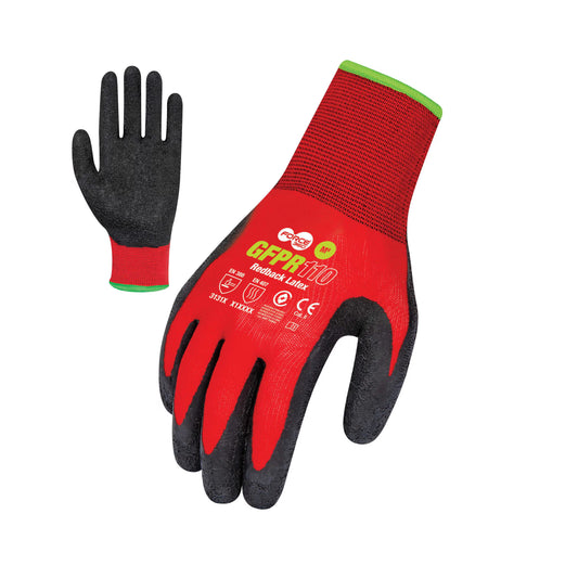 FORCE360 COOLFLEX REDBACK LATEX GLOVE